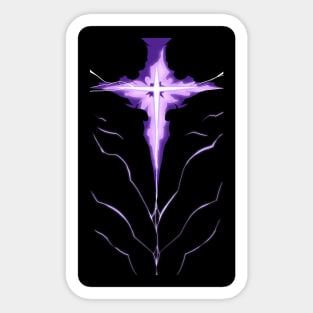 Solo leveling Sung jin woo transformation Sticker